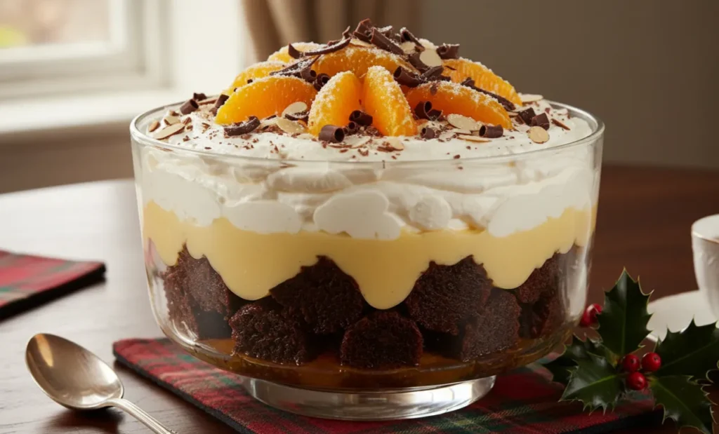 British Christmas Pudding Trifle Recipe - Next Delicious
