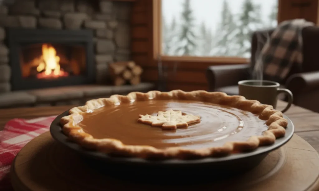 Sugar Pie, Canadian Dessert, Tarte au Sucre, Brown Sugar Pie, Quebec Recipe
