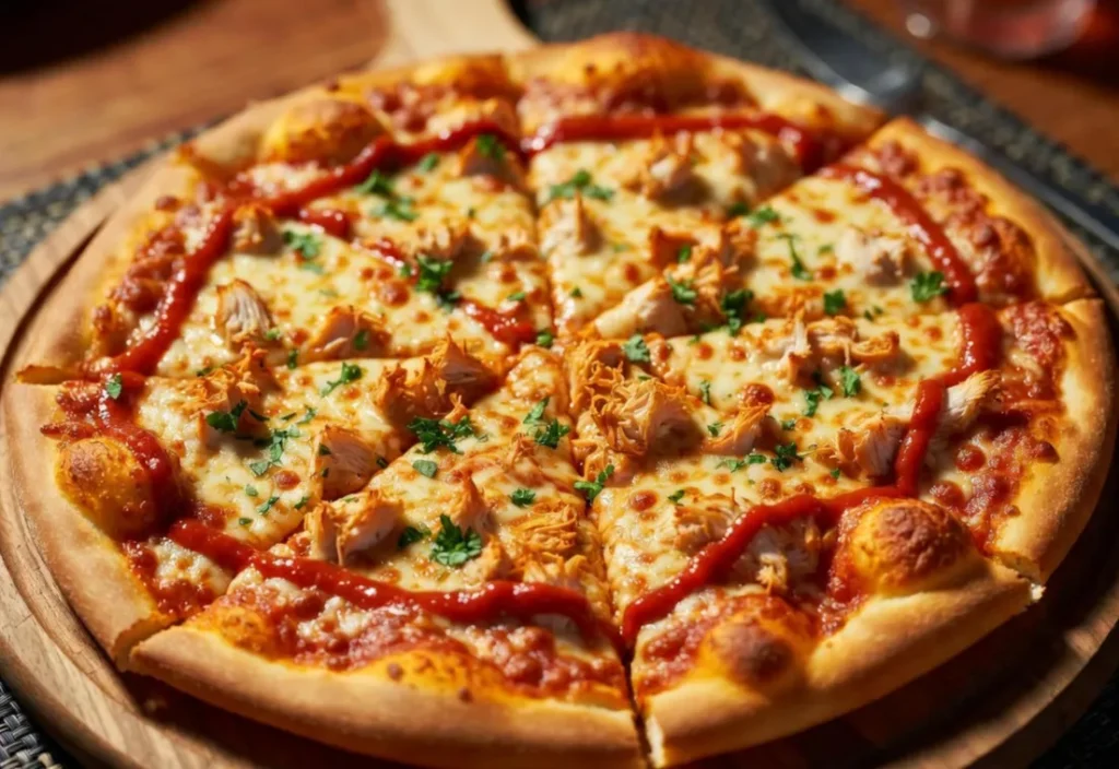 Buffalo Chicken Pizza