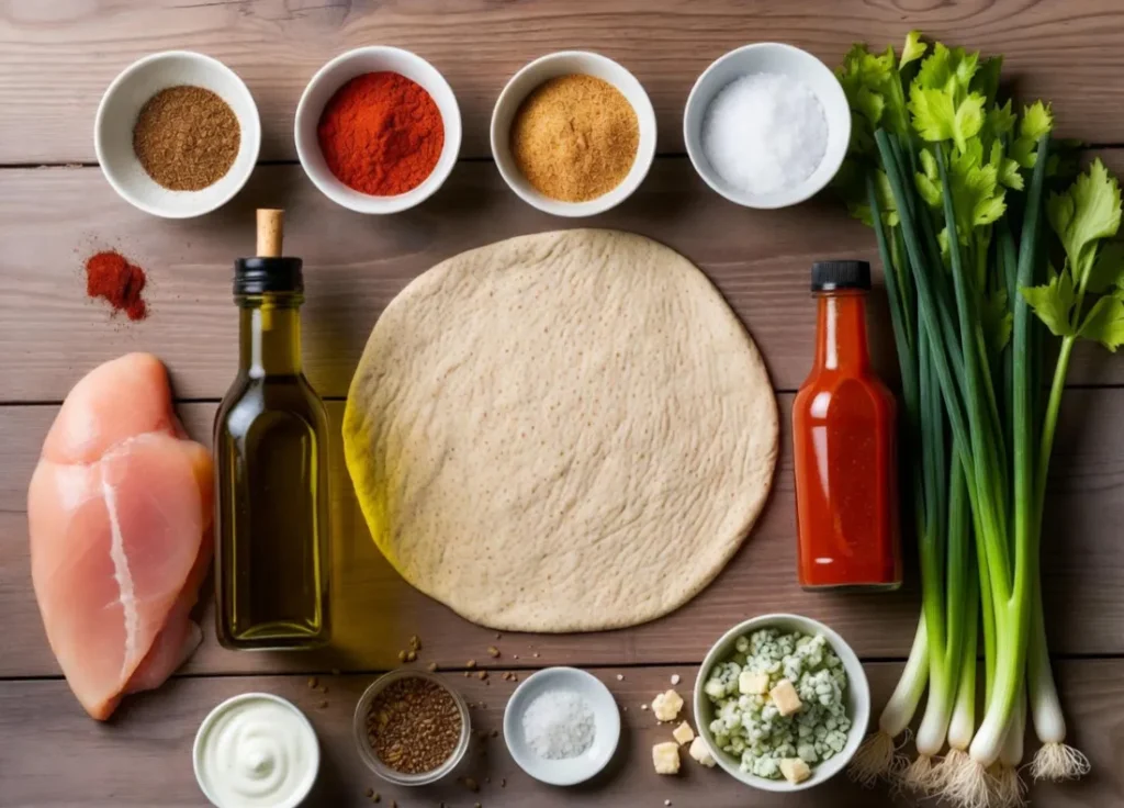 Buffalo Chicken Pizza Ingredients - Nextdelicious
