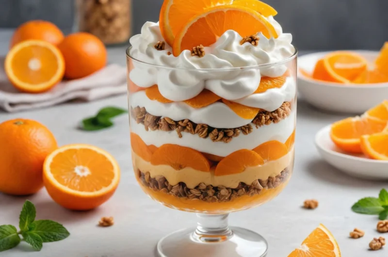 Orange Cream Trifle: Easy No-Bake Citrus Dessert Recipe