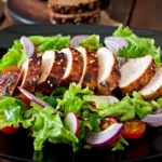 Grilled Chicken Salad Recipe - Healthy Salad - High Protein Meal - Summer Recipe - Easy Dinner
