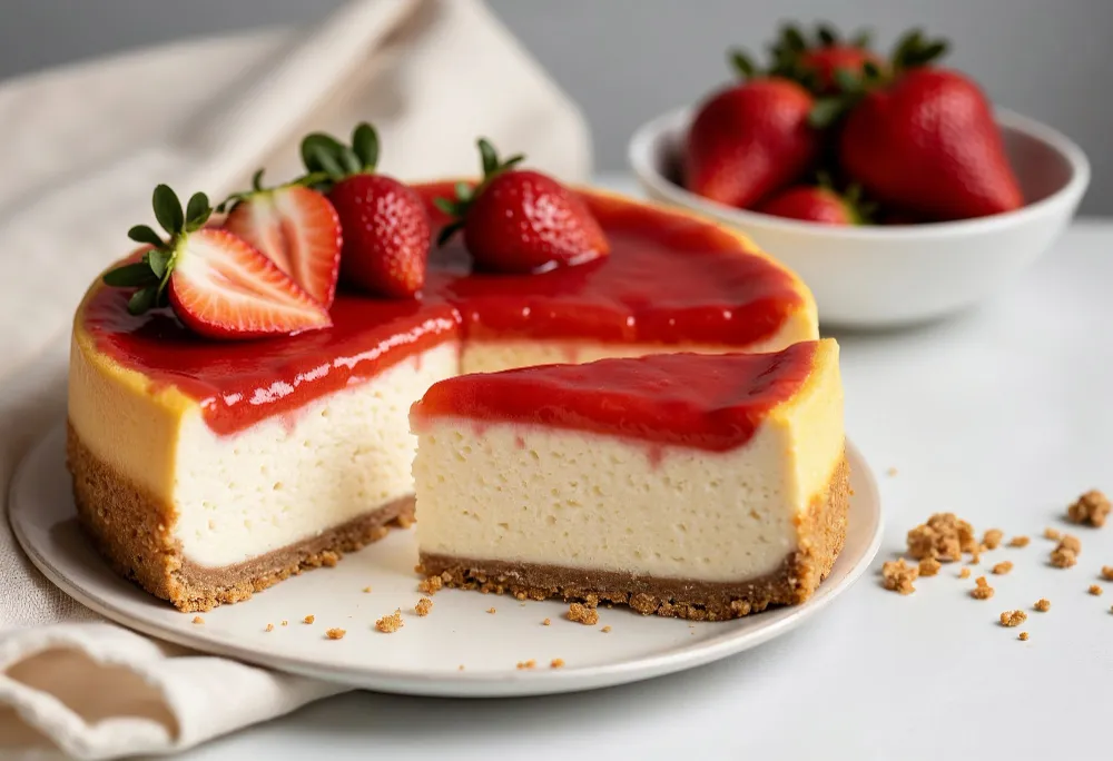 Strawberry Cheesecake - Cheesecake Recipe