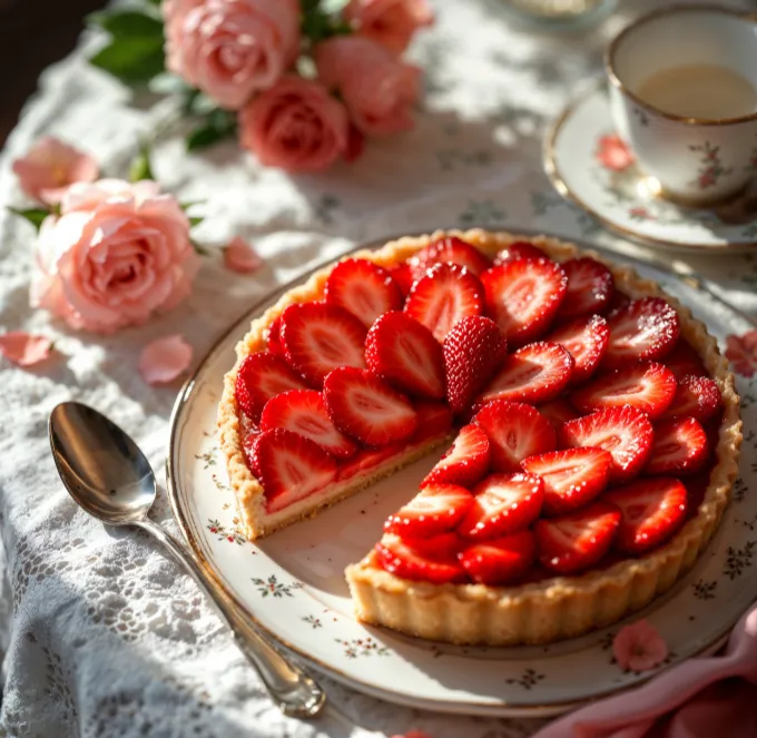 Strawberry Cheesecake Recipe - Nextdelicious