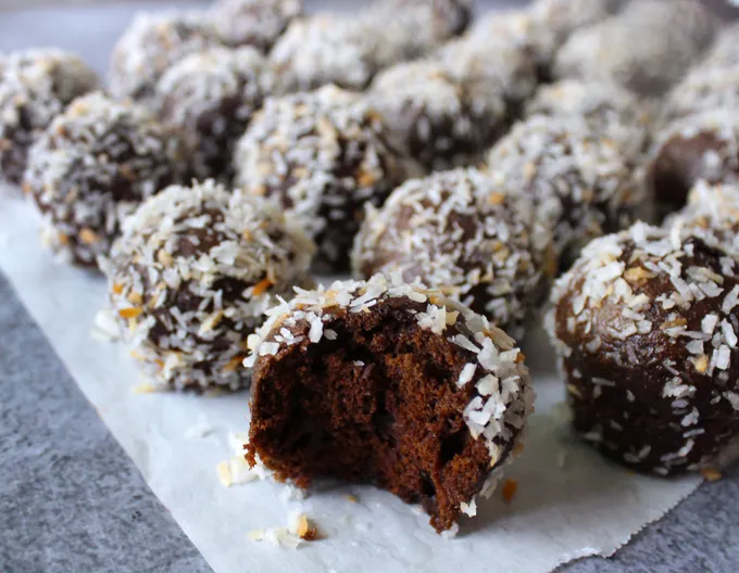 Chocolate Donut Holes Image