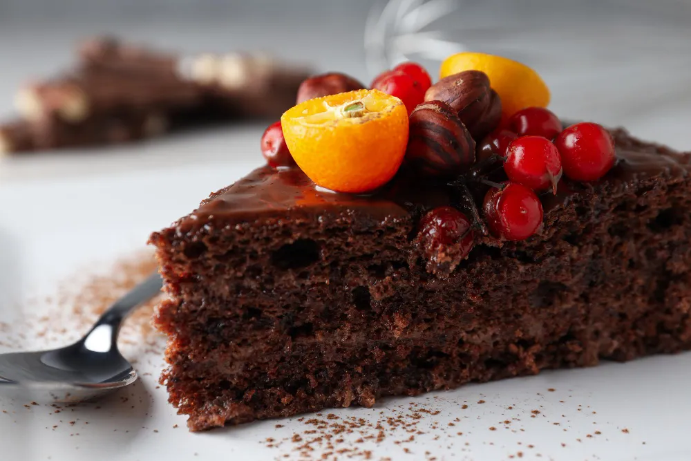 Vegan Chocolate Cake - The Ultimate Moist & Fudgy Plant-Based Recipe vegan chocolate cake - vegan desserts - dairy-free cake - plant-based baking - egg-free chocolate cake
